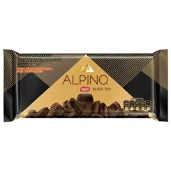 Barra de Chocolate Alpino black top, 90g
