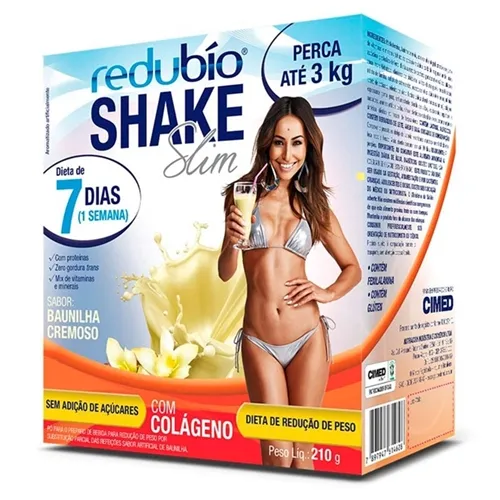 Redubío Shake Slim Baunilha, 210g