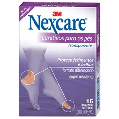Curativo para os Pés Nexcare 15 Unidades
