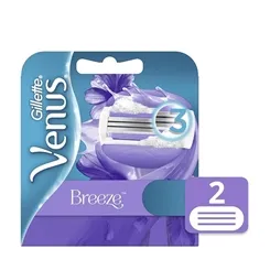 Carga de Depilação Gillette Venus Breeze com 2 unidades