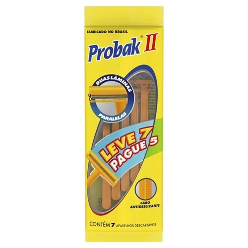 Aparelho de Barbear Probak II leve 7 pague 5
