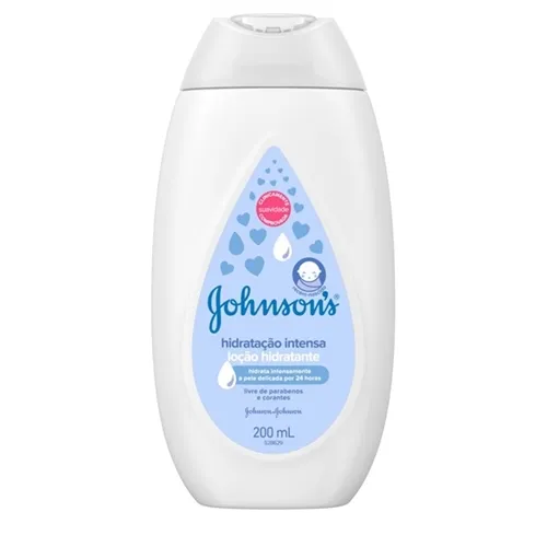 Loção Hidratante Infantil Johnson's Hidratação Intensa 200mL