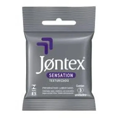 Preservativo Jontex sensation, 3 unidades