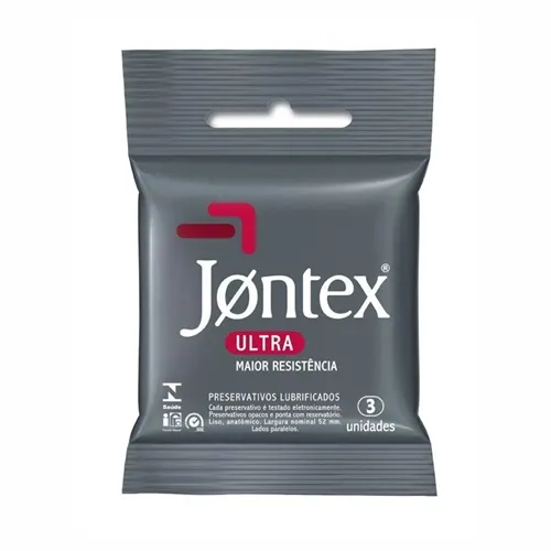 Preservativo Jontex ultra, 3 unidades