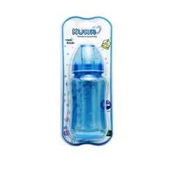 Mamadeira Kuka Aquarela 6+ meses, big, 330mL, azul