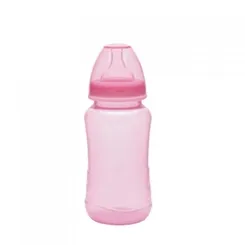 Mamadeira Kuka Aquarela 6+ meses, big, 330mL, rosa