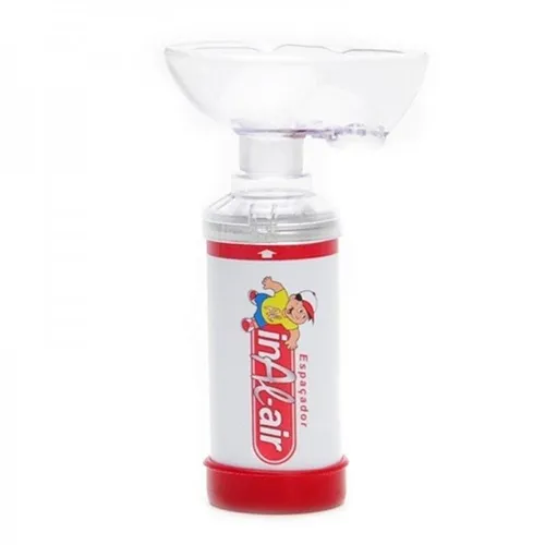 Espaçador Inal-Air Infantil Kit, com máscara de Silicone