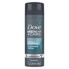 Espuma Barbear Dove Men Cuidado Total 200ml
