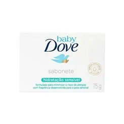 Sabonete Baby Dove Hidratação Sensível barra, 75g