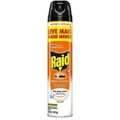 Inseticida Raid Multi-Insetos aerosol, 300mL + grátis, 150mL