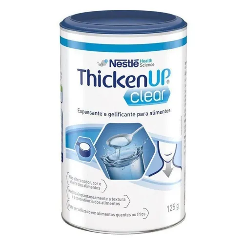 Espessante para Alimentos Líquidos Nestlé Resource Thicken Up Clear pote, 125g