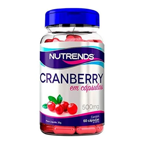CRANBERRY CAPSULAS 500MG x 60 - NUTRENDS NUTRITION