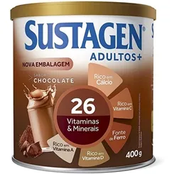 Complemento Alimentar Sustagen lata, chocolate, 400g