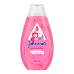 Shampoo Johnson's Baby Gotas de Brilho 200mL