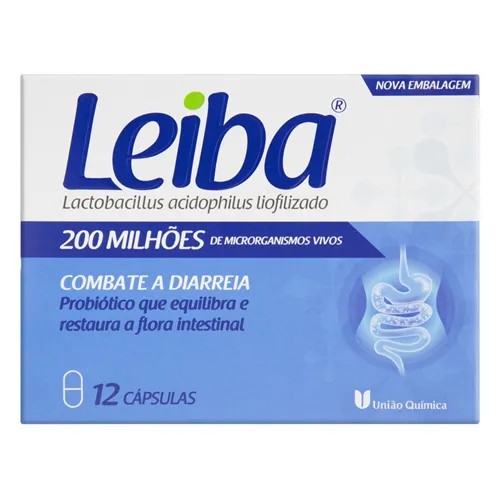 Leiba 200mi, caixa com 12 cápsulas