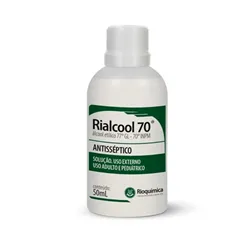 Riacool Alcoól 70% Antisséptico Com 50ml