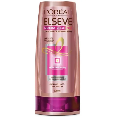 Condicionador Elseve Quera-Liso MQ 200mL