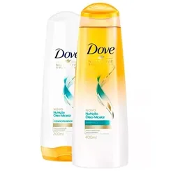 Kit Dove Nutrição Óleo-Micelar Shampoo 400mL + Condicionador 200mL