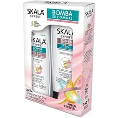 Kit Skala Expert Bomba de Vitaminas shampoo, 325mL + condicionador, 325mL