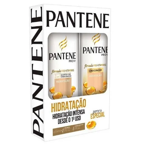 Kit Pantene Pro-V Hidratação Intensa shampoo, 175mL + condicionador, 175mL