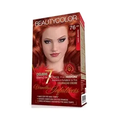 Tintura Beauty Color Vermelhos Infalíveis nº 76.44 ruivo absoluto