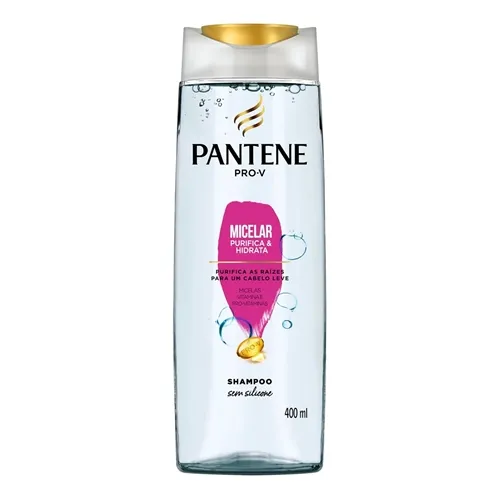 Shampoo Pantene Pro-V Micelar Purifica e Hidrata 400mL