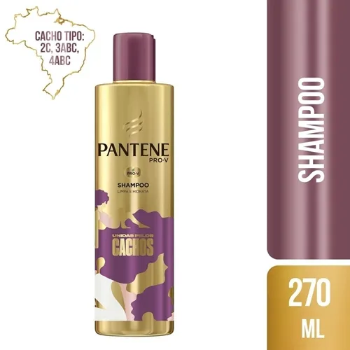 Shampoo Pantene Pro-V Unidas pelos Cachos 270mL