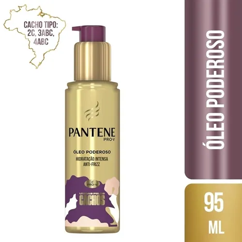 Óleo Capilar Pantene Pro-V Unidas pelos Cachos 95mL