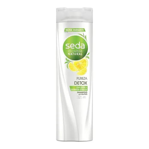 Shampoo Seda Recarga Natural Pureza Detox com 325mL