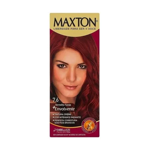 Tintura Maxton nº 7.6 vermelho fúcsia