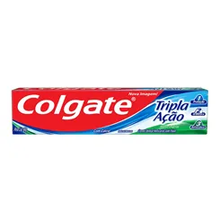 Creme Dental Colgate Tripla Ação hortelã, 90g