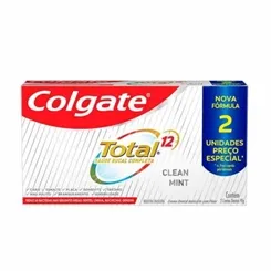 Creme Dental Colgate Total 12 Clean Mint 90g + 50% de desconto na 2ª unidade