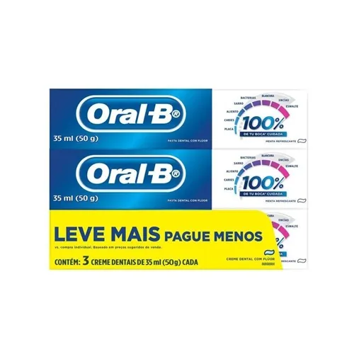 ORAL-B CD100%MRLMPM 50G x 3 - PROCTER GAMBLE