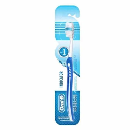 Escova Dental Oral-B Indicator Plus nº 35 macia, 1 unidade, azul