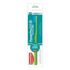 Escova Dental Powerdent PowerPro 2.0 Soft Plus macia, 1 unidade
