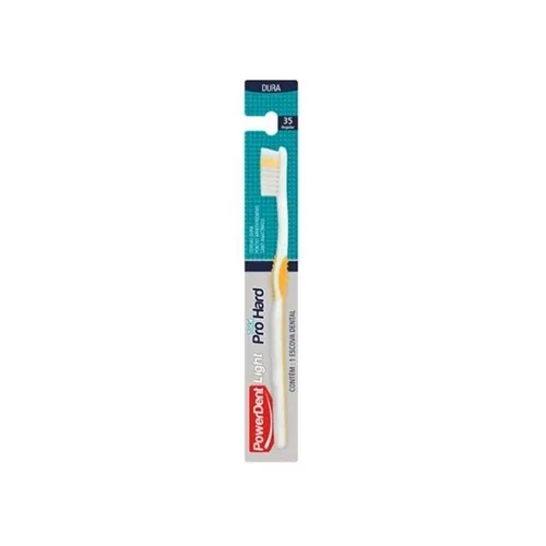 Escova Dental Powerdent Light Pro Hard dura, 1 unidade