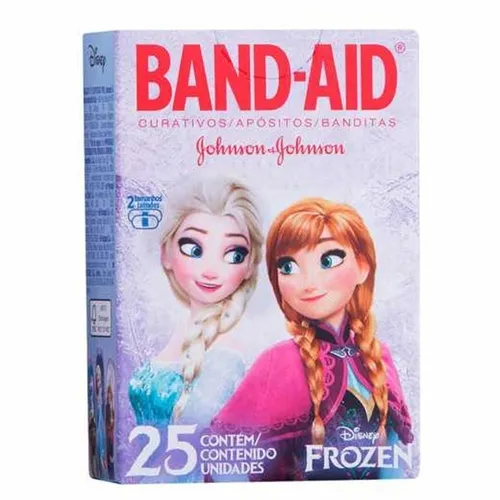 Curativo Band-Aid Decorados Frozen, 25 unidades