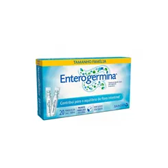 Enterogermina 2BCFU/5mL, caixa com 20 flaconetes com 5mL de suspensão de uso oral