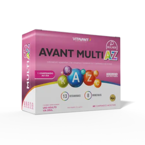 Avant Multi AZ Mulher c/60 Vitavant