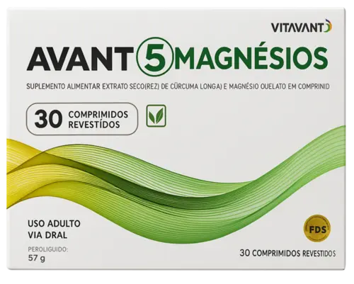 Avant 5 Magnesios C/30 Vitavant