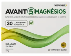 Avant 5 Magnesios C/30 Vitavant