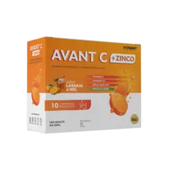 Avant C + Zinco Laranja e Mel + Propolis c/10 Vitavant