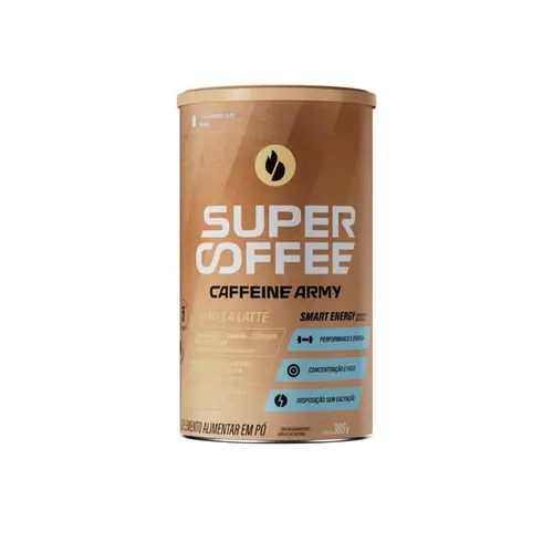 SUPER COFFEE CAFFEINE ARMY VANILLA LATTE 380G