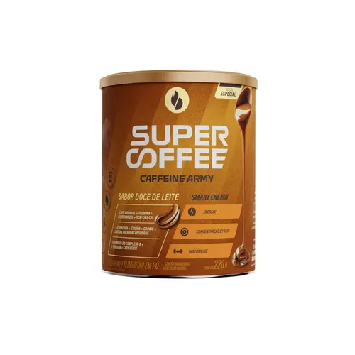SUPER COFFEE CAFFEINE ARMY DOCE DE LEITE 220G