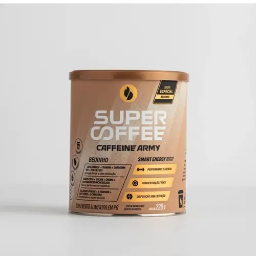 SUPER COFFEE CAFFEINE ARMY BEIJINHO 220G