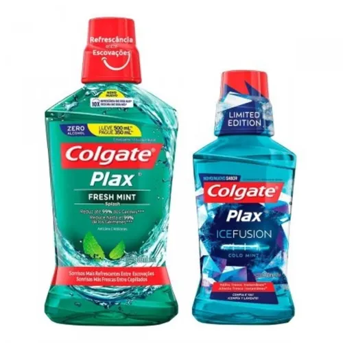 Enxaguante Bucal Colgate Plax Fresh Mint 850mL