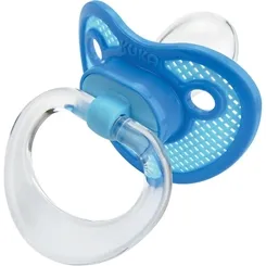 Chupeta Kuka Super Ventilada orto, 6+ meses, ortodôntica, azul