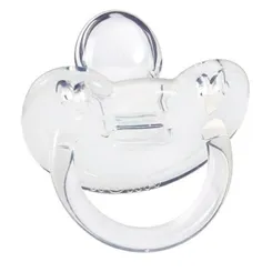 Chupeta Kuka Siliconte Soft Orto 6+ Meses, Transparente