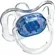 Chupeta Kuka Cristal Color 0 a 6 meses, Azul