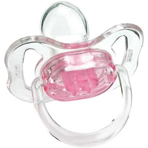 Chupeta Kuka Cristal Color 6+ Meses, Rosa